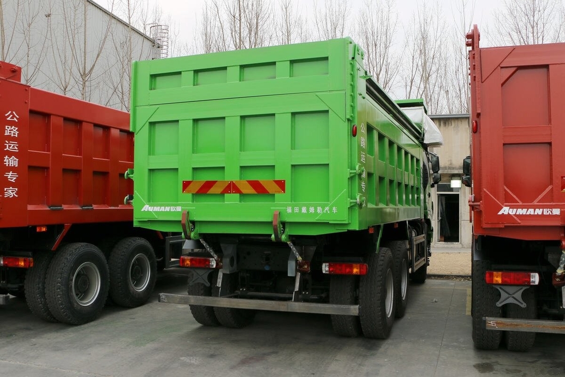 شاحنة قمامة ثقيلة من اليد الثانية فوتون أومن ETX 336hp 6 * 4 وضع القيادة شاحنة قمامة رخيصة تصدير إلى أفريقيا