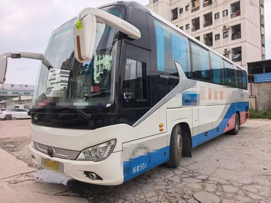 حافلة تجارية مستعملة قوية ZK6120 حالة ممتازة 50 مقعد صافي لوحة التحكم محرك الديزل