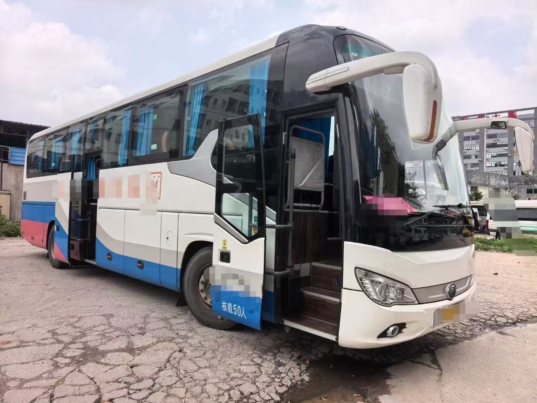 حافلة تجارية مستعملة قوية ZK6120 حالة ممتازة 50 مقعد صافي لوحة التحكم محرك الديزل