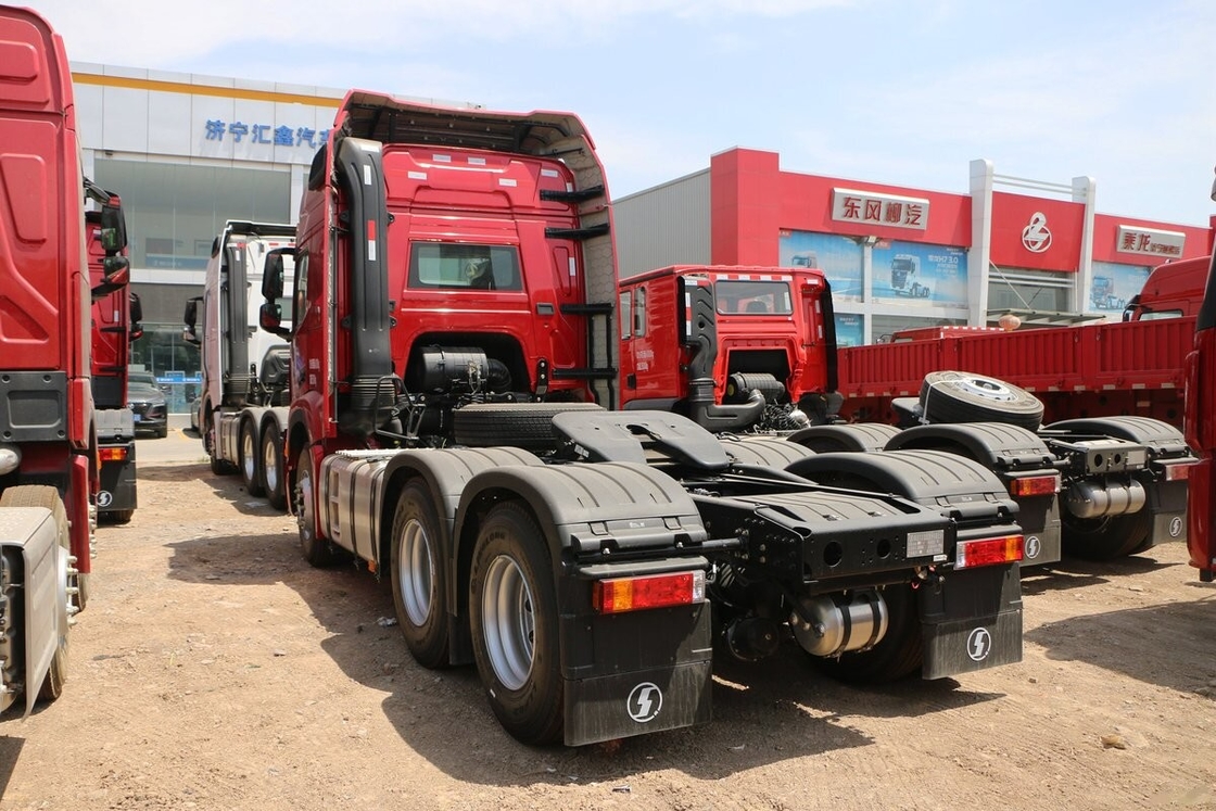 رأس جرار مستعمل للبيع Shacman H6000 6*4 وضع القيادة 480 حصان أفضل ماركات الشاحنات الجرارة الصينية