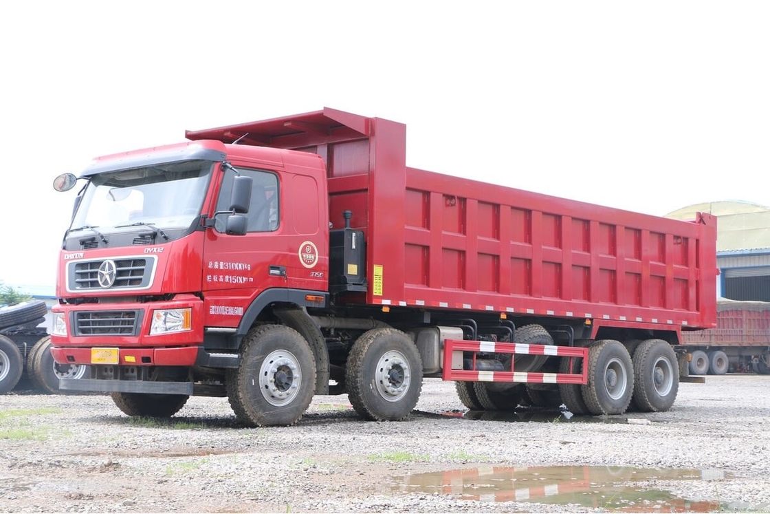 شاحنات النقل المستخدمة للبيع دايون N8C 375hp 8*4 وضع القيادة شراء شاحنة نفايات مستعملة أفضل سعر إلى أفريقيا