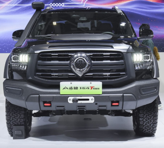 الحائط العظيم الجديد كينغ كونغ بوير Hi4-T شاحنة بيكاب 4wd أوتوماتيكي كابينة مزدوجة مركبة تجارية هجينة