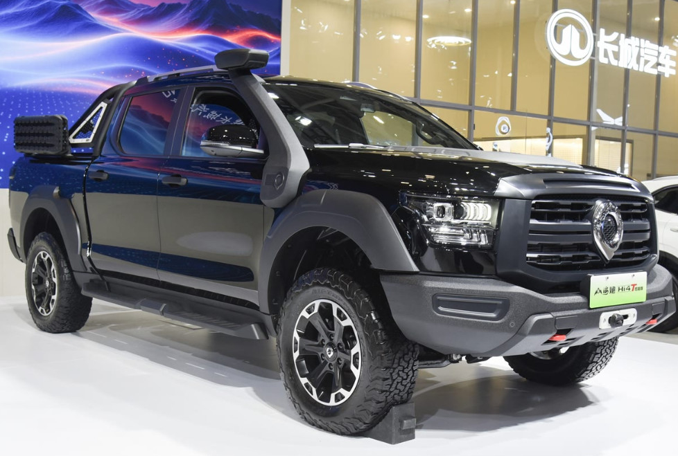 الحائط العظيم الجديد كينغ كونغ بوير Hi4-T شاحنة بيكاب 4wd أوتوماتيكي كابينة مزدوجة مركبة تجارية هجينة