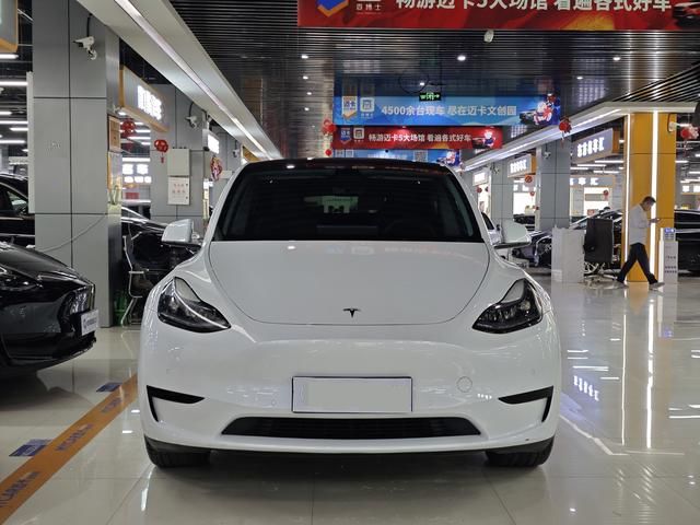 تسعير معقول سيارة تسلا المستخدمة موديل Y SUV 2022 نسخة محرك العجلات الخلفية للاستخدام العائلي