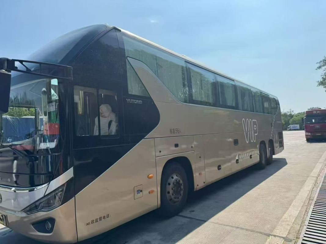 56 Seats 2023 Year Used Yutong Bus ZK6137 Diesel Engine RHD LHD Driver Steering Luxury Bus