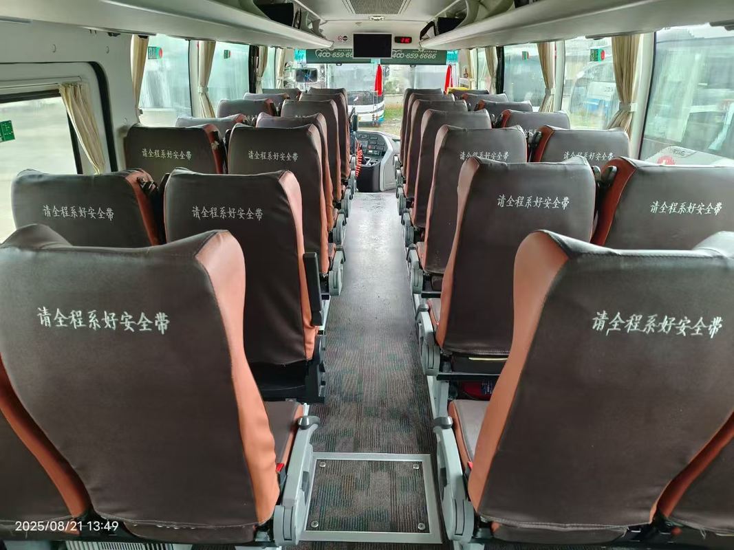 38 Seats 2023 Year Used Yutong Bus ZK6907D Diesel Engine RHD LHD Driver Steering Luxury Bus