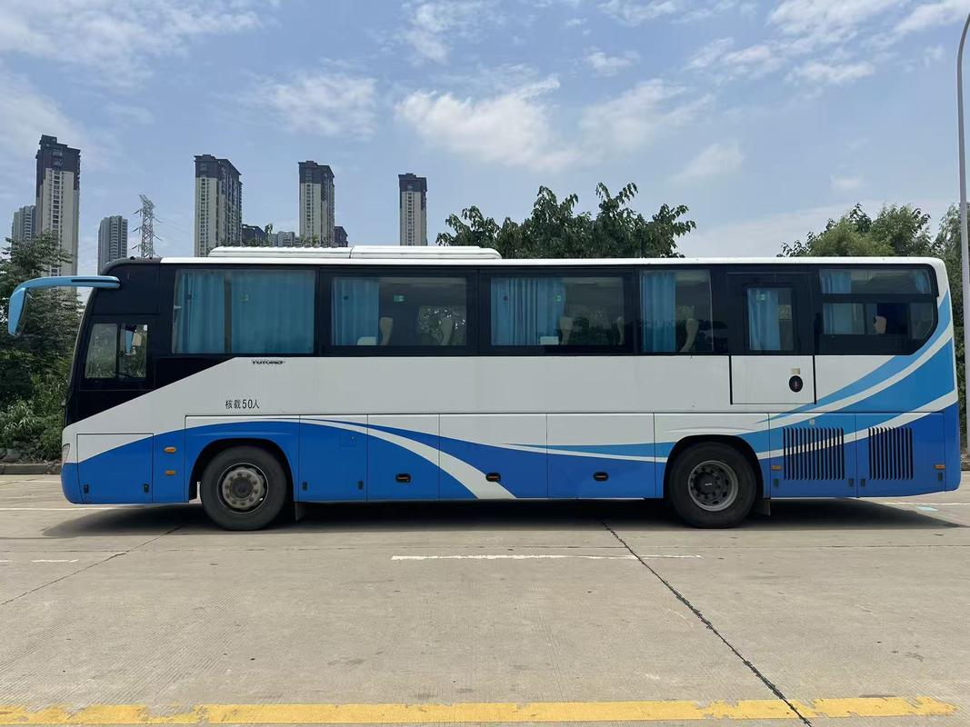 Coach Bus Second Hand Yutong Zk6119 Weichai 375hp  Leaf Spring 50 Seats  Lux Transport With Air Condition
