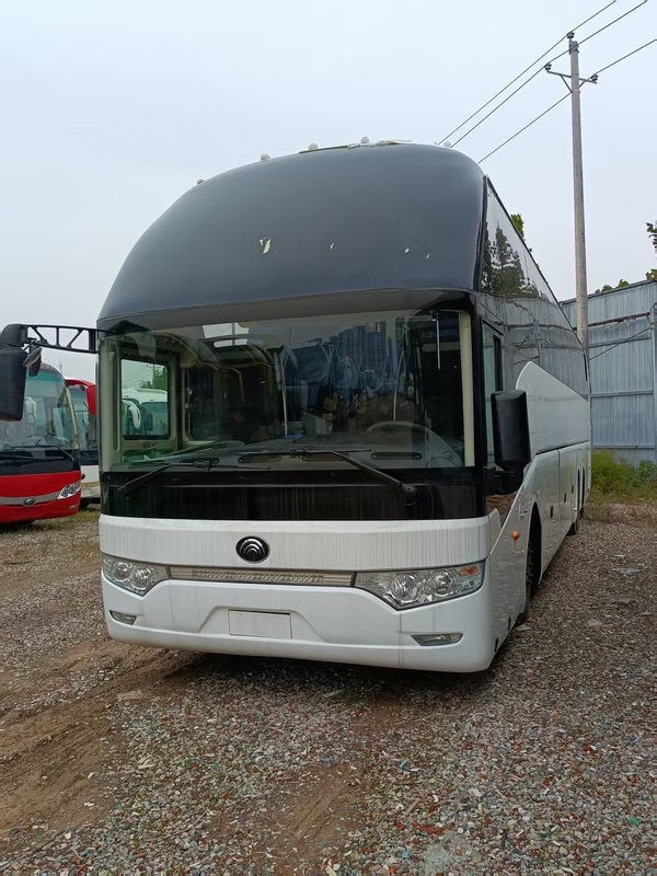 Coach Bus Second Hand Yutong Zk6147 Yuchai 375hp  Leaf Spring 56 Seats  Lux Transport With Air Condition