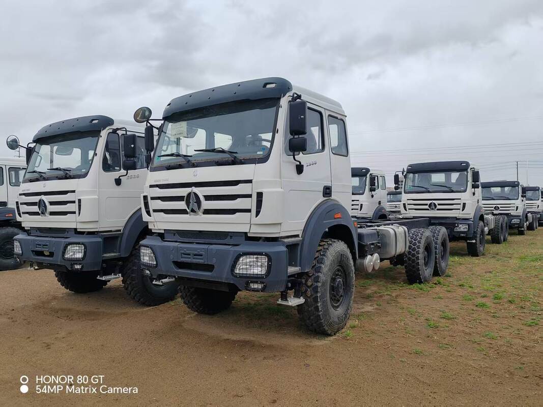 New Beiben Tractor Truck 6x6 Tractor 10 Wheel Weichai Engine Lhd/Rhd Africa Price