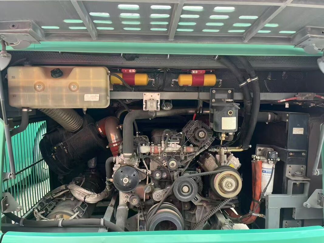 حافلة ديزل كينغ لونغ مستعملة 50 مقعدًا فاخرة ذات نوابض صفائحية محرك ويشاي جولة مدرسية حافلة نقل بين المدن