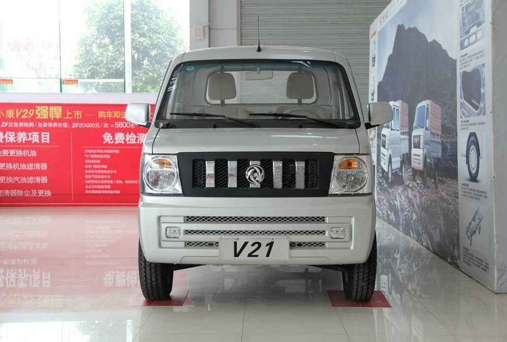 دونغفنغ RHD شاحنة صغيرة ، وتستخدم ميني فان V21 ديزل نموذج مع ماكس الطاقة 20KW