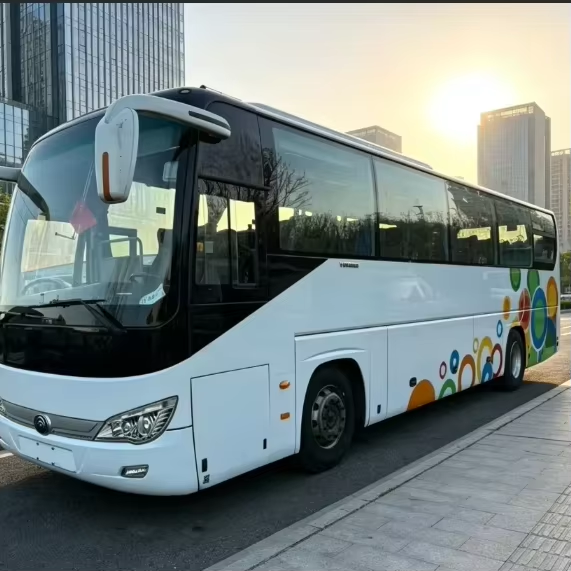 حافلة نقل طويلة ديزل ZK6119 ذات 50 مقعدًا، سيارة ركاب مستعملة للبيع