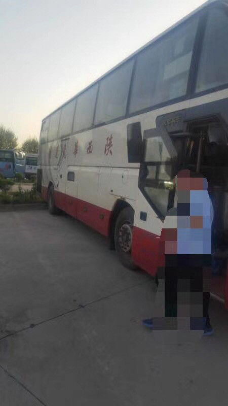 Big Kinglong Brand Used Transit Bus 100 Km / H السرعة القصوى مع 50 مقعدًا