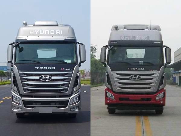 6 * 4 وضع محرك تستخدم شاحنة جرار 440hp مع معيار الانبعاثات اليورو الخامس