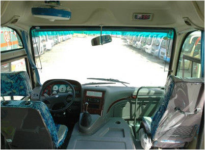 2008 سنة 31 مقعد مستعمل حافلة سياحية Dongfeng Brand ديزل قوة Euro IV للسفر