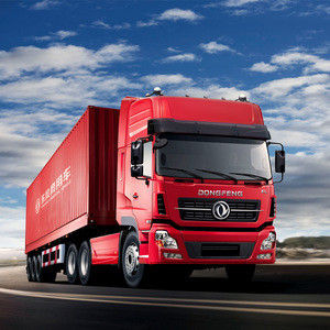 2016 سنة 375hp شاحنة جرار مستعملة دونغفنغ العلامة التجارية مع 6 × 6 RHD محرك الوضع