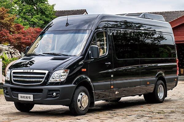 Higer Brand Used Mini Bus 10-21 Seat 100km / H السرعة القصوى للسياحة المريحة