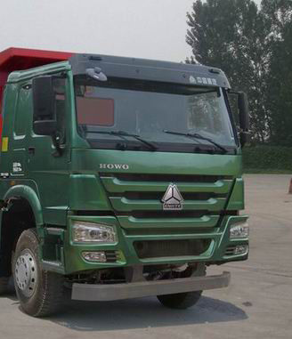 8 × 4 محرك الوضع الثاني شاحنة قلابة اليد الثانية SINOTRUK HOWO العلامة التجارية 2014 السنة