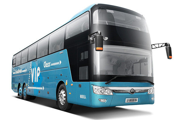 69 مقاعد Yutong العلامة التجارية 2012 Used Coach Bus Diesel مجموع الوزن 23000kg Second Hand Bus Mainland