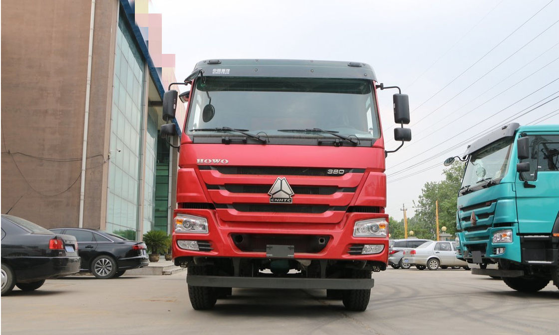 HOWO 371HP 8 X 4 شاحنة قلابة مستعملة، شاحنات ذات رافعات شوكية ثقيلة مستعمل