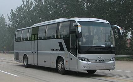 330 حصان 50 مقعدا مستعملة حافلة اليد الثانية Higer مع Euro IV ديزل و AC