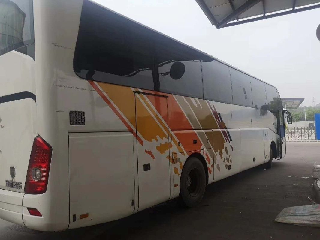 حافلة ديزل مستعملة حافلة Yutong zk6127 إطار قوي 25-57 مقعد مع مرحاض AC