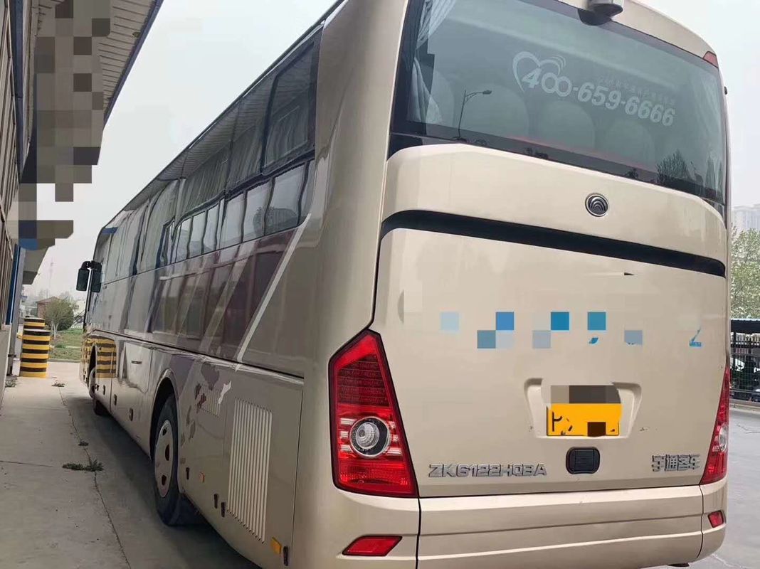 YC Engine LHD Yutong Used Coaster Bus 2015 السنة ديزل 55 مقعد 12 متر