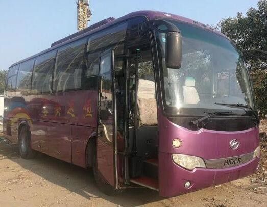 Diesel AC Higer حافلة سياحية مستعملة 2011 سنة 39 مقاعد 8.5m طول 8400kg