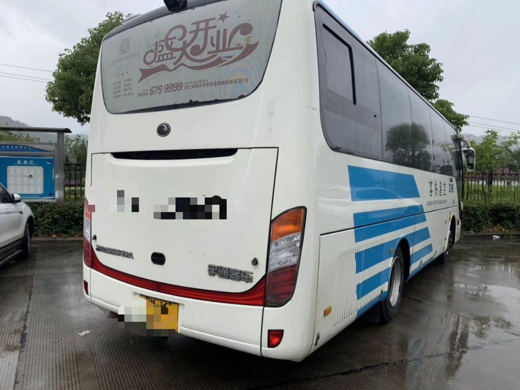 ZK6858 Series Yutong City Bus ، أبيض 19 مقعدًا ديزل يسار المقود 2015 سنة