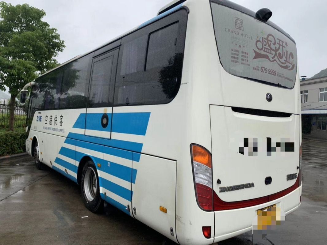 ZK6858 Series Yutong City Bus ، أبيض 19 مقعدًا ديزل يسار المقود 2015 سنة