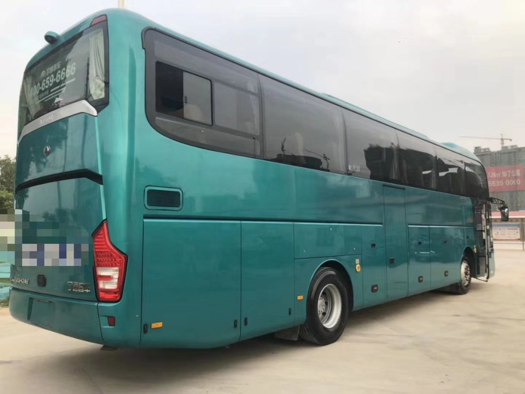 ديزل LHD 6126 موديل Used Yutong Buses 49 Seat 2014 Year Euro Iv Emission Standard