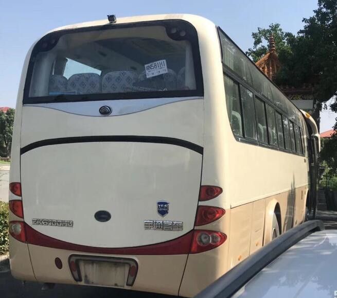 حافلة سياحية مستعملة 2010 سنة 47 مقعد حافلة Yutong Zk6100 Model حافلة مستعملة