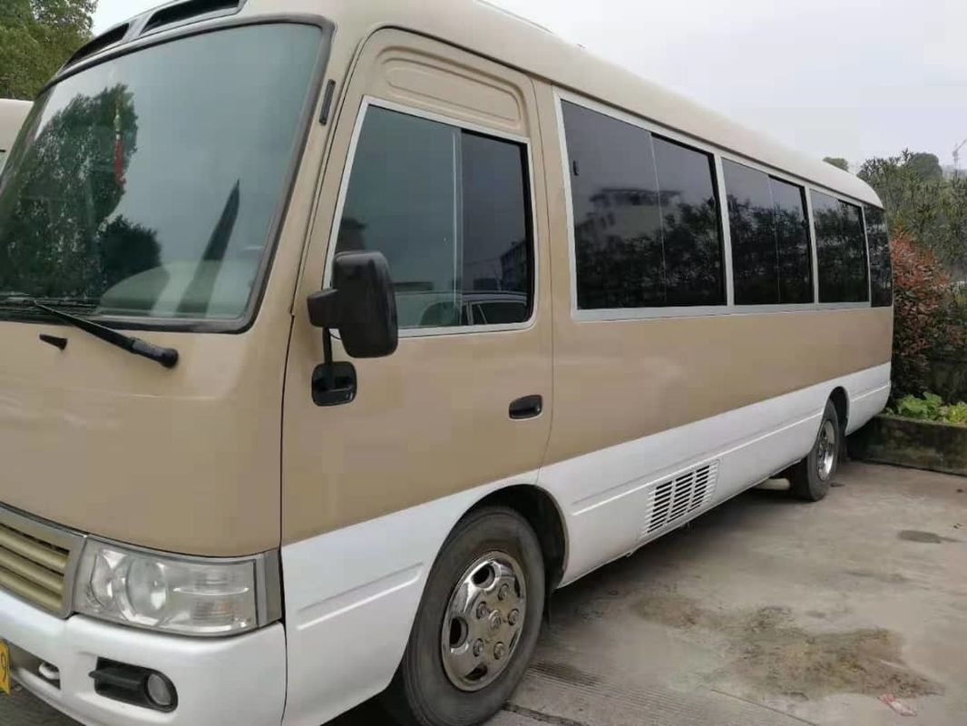 1HZ محرك ديزل تويوتا Coaster Bus 30 مقاعد ناقل حركة يدوي صندوق مع AC