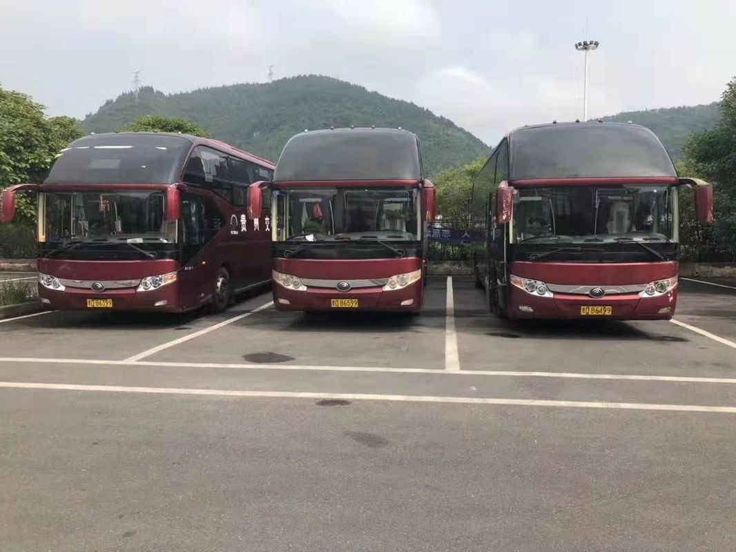 Travelling Used Yutong Buses 55 Seat Diesel 2013 Year LHD Drive 12000 × 2550 × 3890mm
