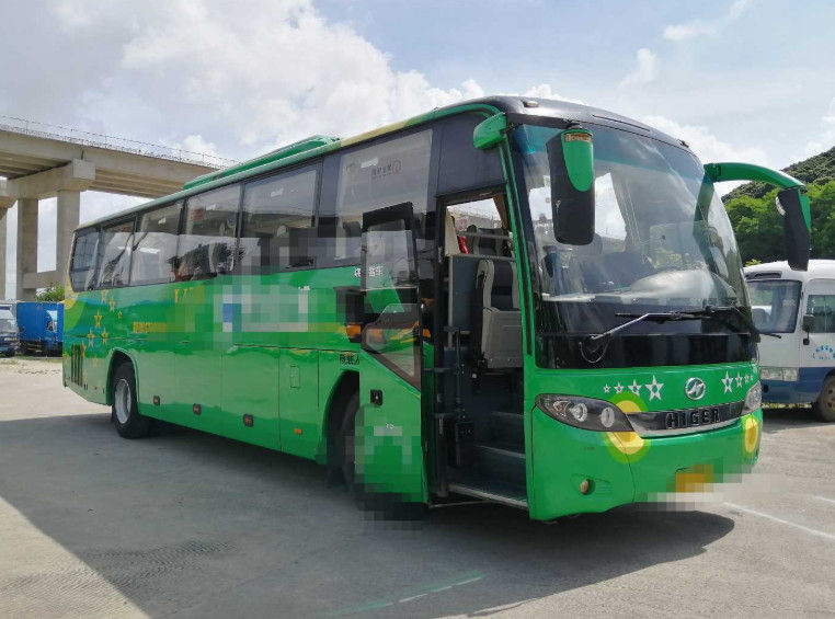 38000km عدد الكيلومترات مستعملة حافلة ركاب مستعملة King Long LHD / RHD Bus 2015 Year 51 المقاعد