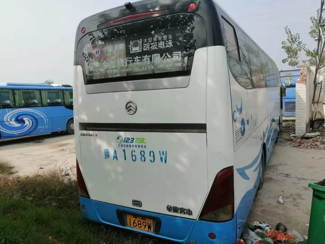 جولدن دراجون XML6125 موديل حافلة مستعملة 2010 سنة 55 مقاعد 100km / H السرعة القصوى