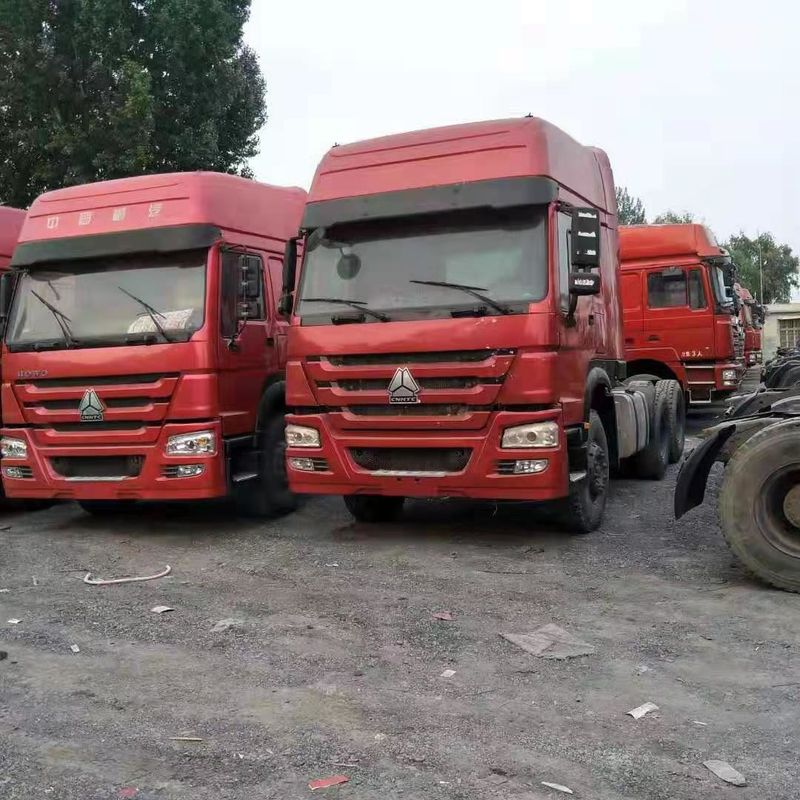 تستخدم الديزل الديزل شاحنة جرار 375hp رأس جرار شاحنة للنقل
