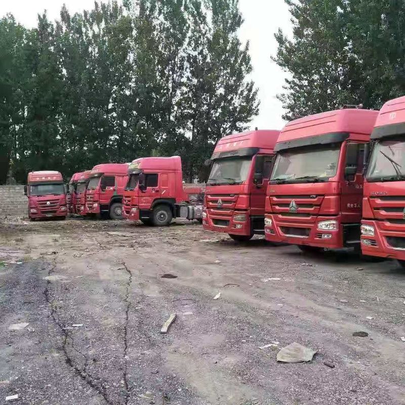 تستخدم الديزل الديزل شاحنة جرار 375hp رأس جرار شاحنة للنقل