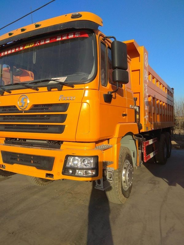 شكمان F3000 مستعملة شاحنة قلابة 2018 سنة 6 × 4 شاحنة قلابة 40 طن ناقل الحركة اليدوي