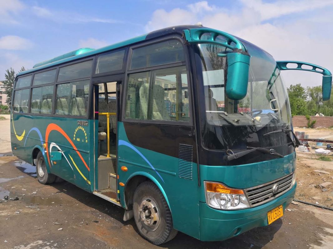 ZK6752d حافلات الركاب المستخدمة لمسافات طويلة الحافلات 7500 مم طول الحافلة 100 كم / ساعة السرعة القصوى