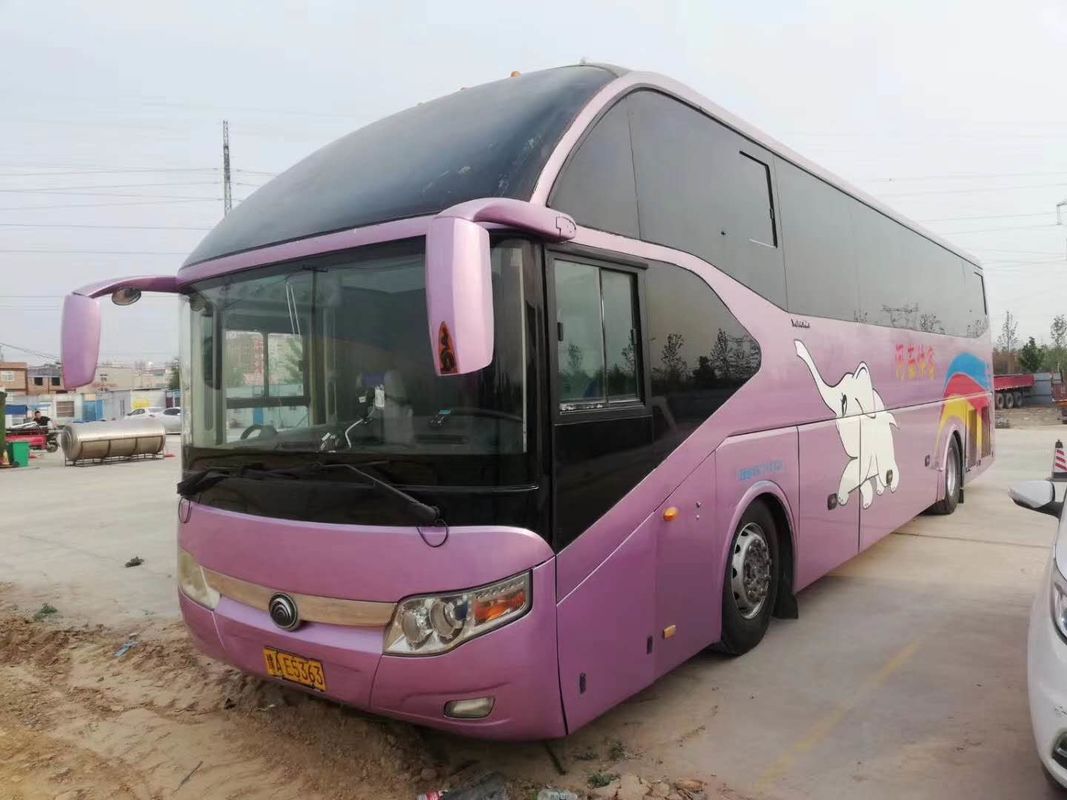 YC6L330-20 مستعملة حافلة سياحية Yutong 2011 سنة 55 مقعدًا 6 أسطوانات محرك ZK6127