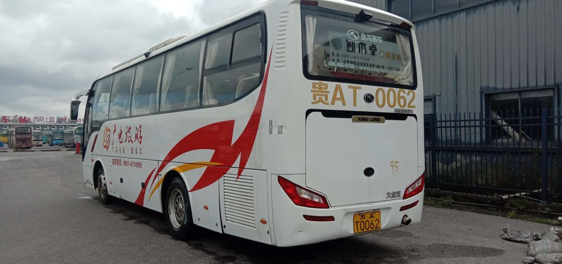 2015 سنة ديزل 168kw Kinglong XMQ6898 حافلة سياحية مستعملة 39/45 مقاعد فاخرة