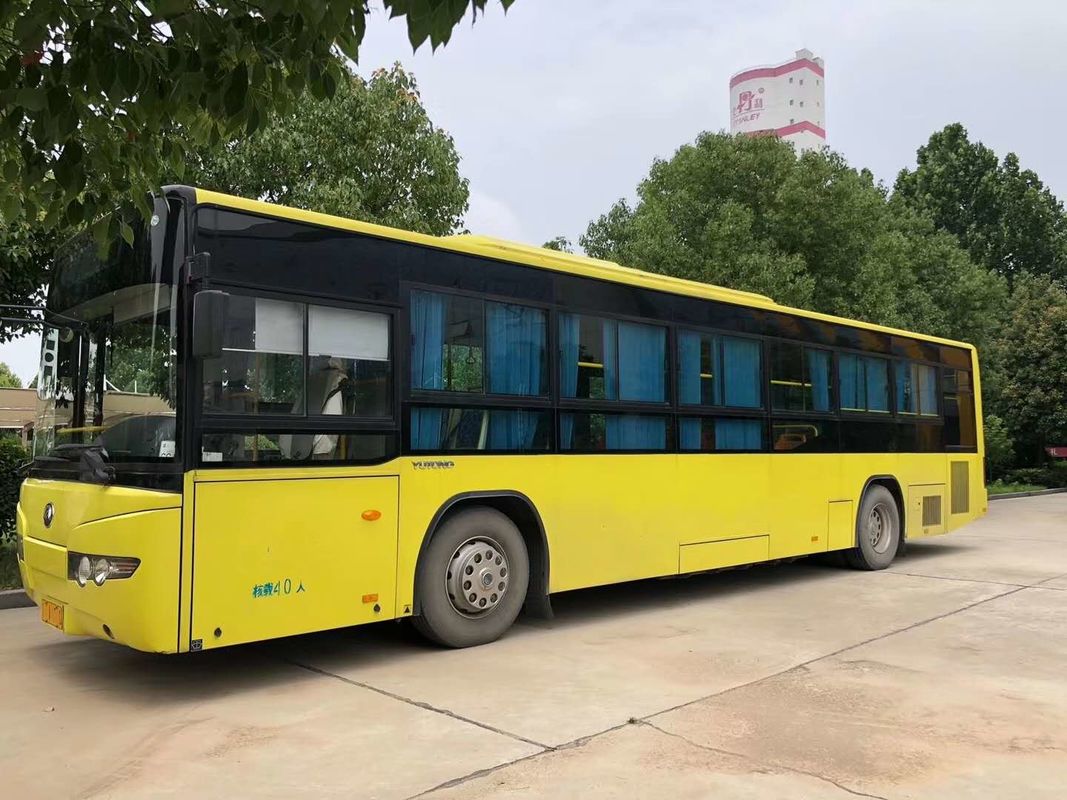 ZK6129 40 مقعدًا أبواب مزدوجة 2014 سنة مستعملة حافلة ركاب حافلة ركاب حالة جيدة Euro III