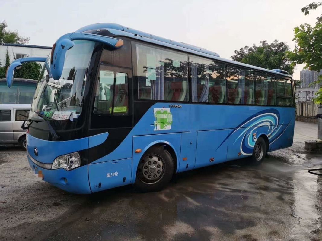4250mm Wheelbase 162kw 39 Seats مستعمل باصات حافلات Yutong للمبيعات