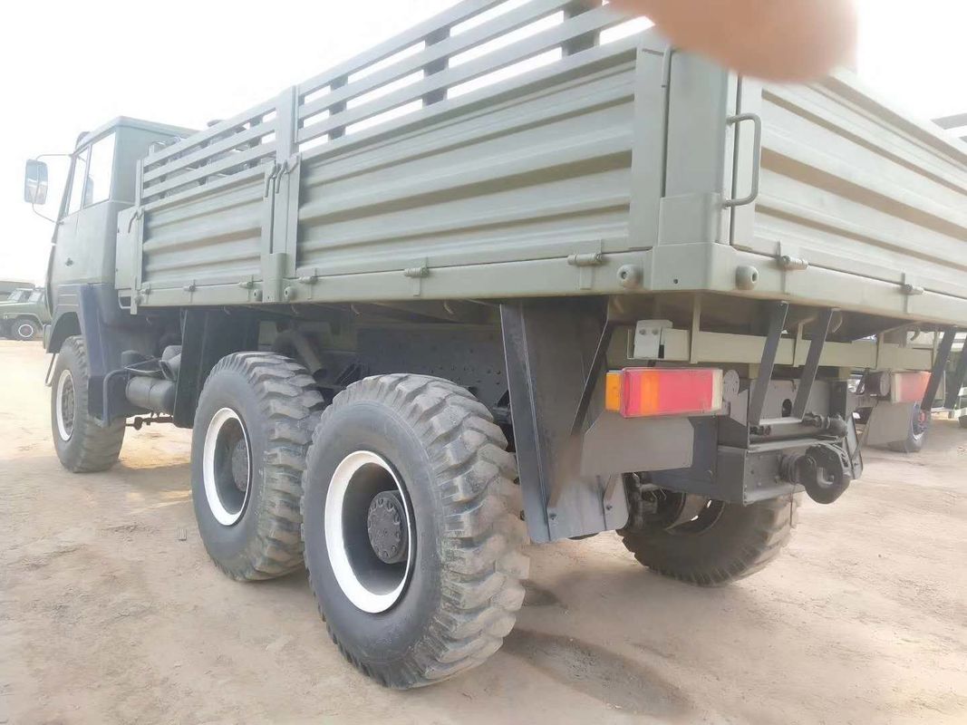 استخدام تجاري خاص على الطرق الوعرة مستعملة 280HP 6x6 Army Cargo Truck Shacman 2190 مجدد