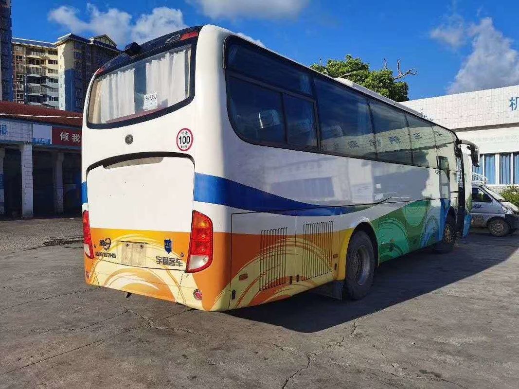 100km / H 180kw 45 Seats Zk6107 2nd Hand Yutong Buses تستخدم Yutong Bus Good Condition with AC