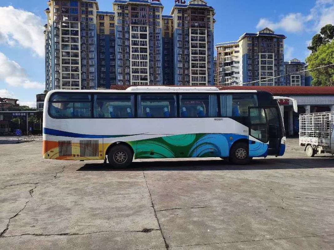 100km / H 180kw 45 Seats Zk6107 2nd Hand Yutong Buses تستخدم Yutong Bus Good Condition with AC