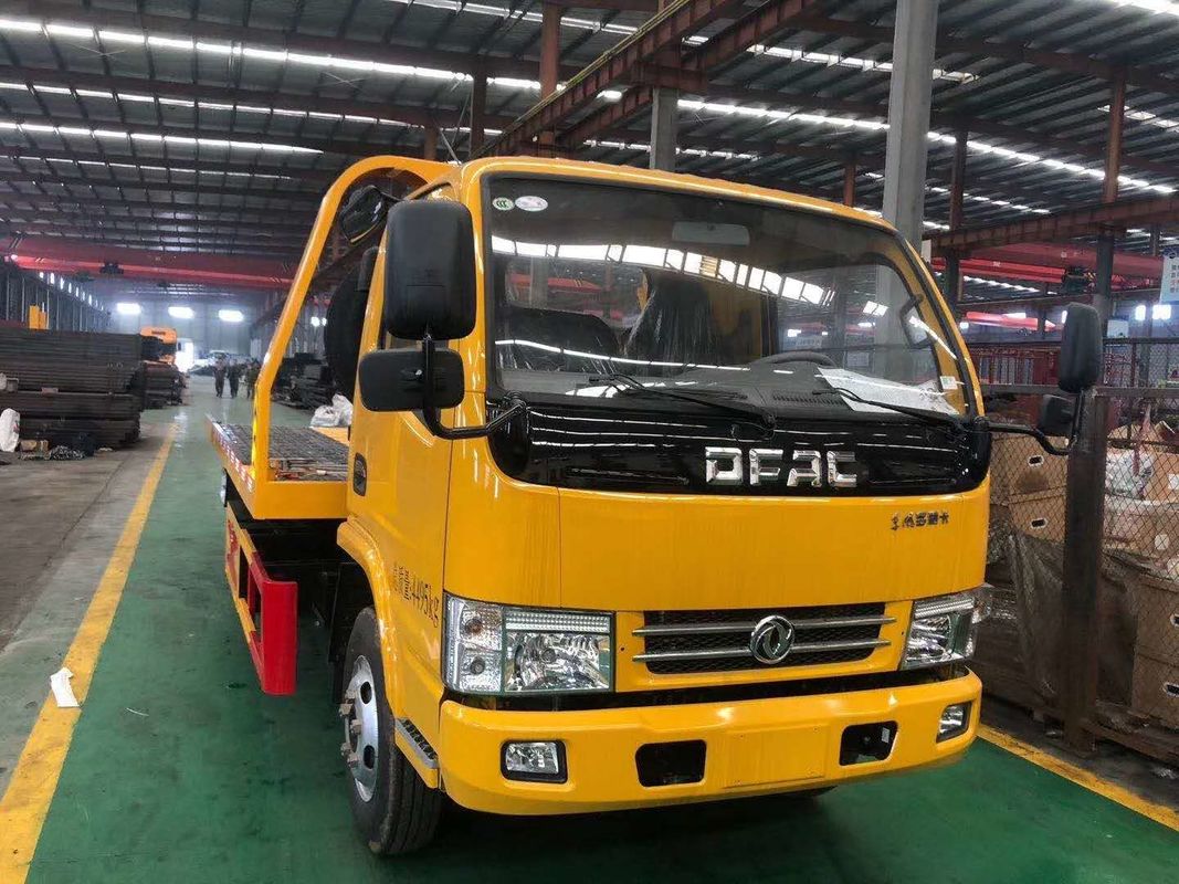 Euro 3 Dongfeng 95HP 6 Wheel Rescue Trailers 3 Tons 5 Tons 6 Tons