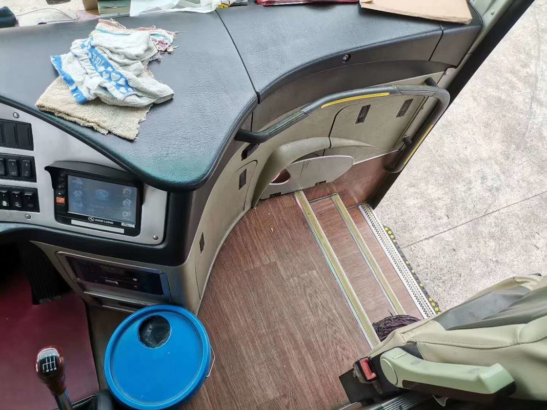 ZK6116HF 228kw 51 مقعدًا تستخدم حافلات Yutong حافلات ركاب مقاعد فاخرة منخفضة كيلومترات تعبئة عارية LHD