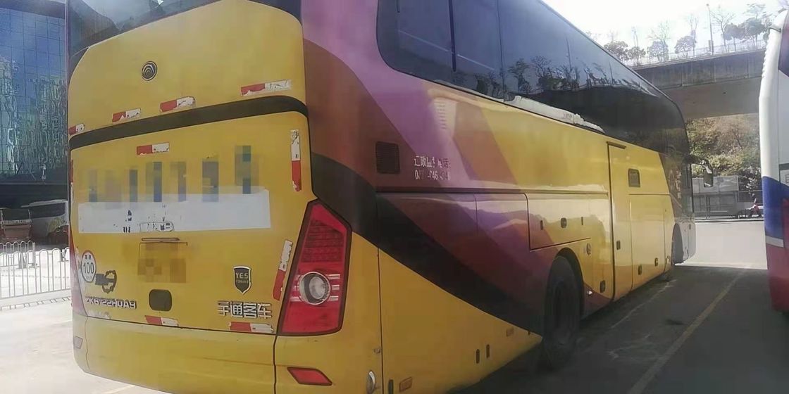 تستخدم حافلات Yutong ZK6122 47 مقاعد VIP مع مرحاض مزدوج الأبواب محرك Weichai 247kw